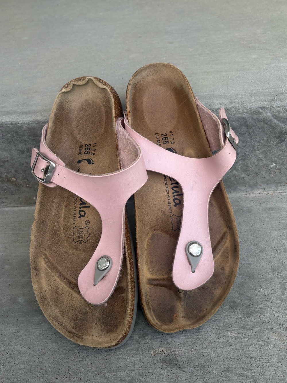 Betula By Birkenstock Pink Sandals Size 10